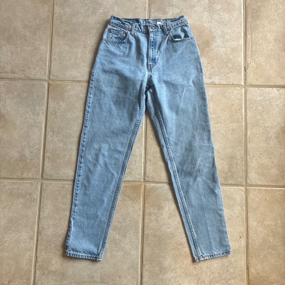 Vintage Y2k Levi's 550 Relaxed Tapered‎ Jeans Women's 10 Long Made In Mexico